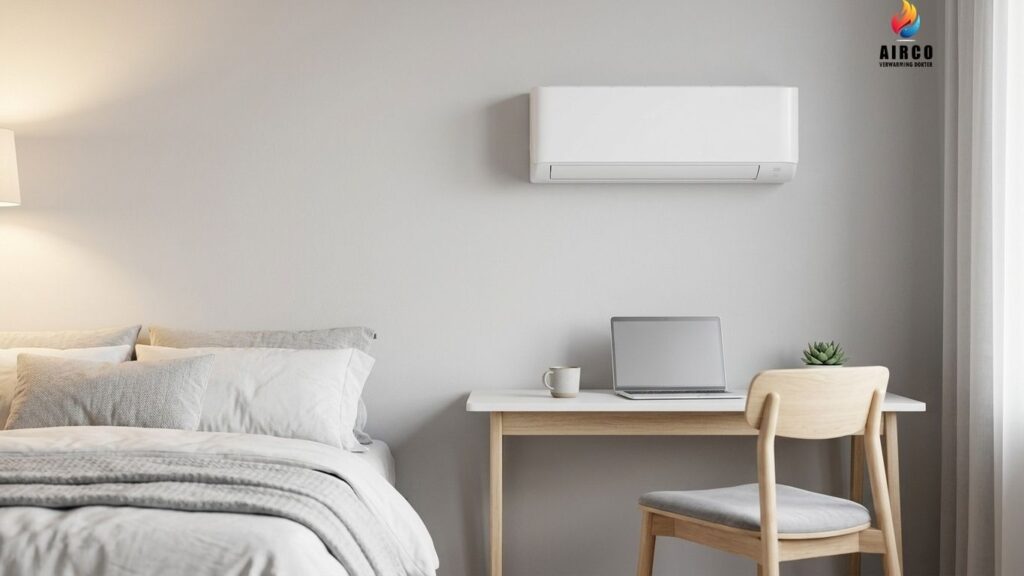 Airco slaapkamer verwarmen koelen