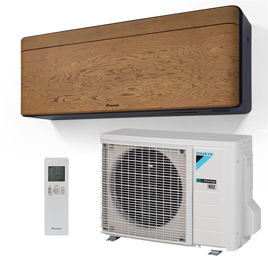 Daikin Stylish Donker Hout 4,2 kW Single Split Airco Set (FTXA42DY + RXA42B8)