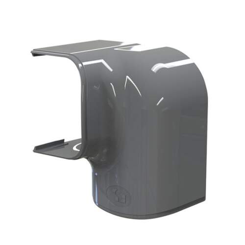 Tecnosystemi Optima MRS75 Linksdraaiende Bocht Antraciet