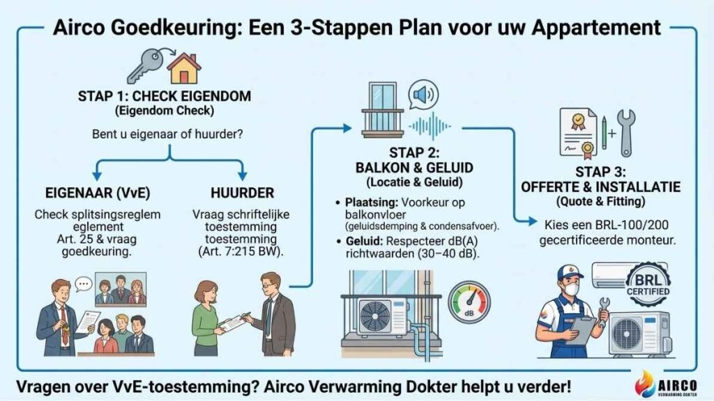 Airco voor appartement