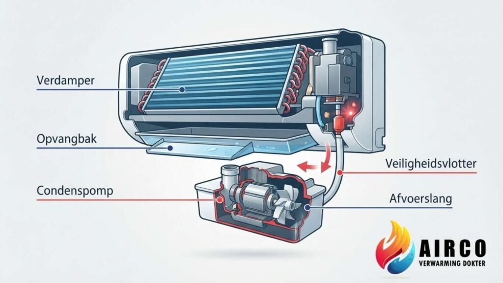 Ondenspomp airco vervangen